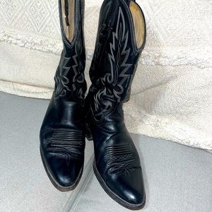 Dan Post Cowboy Boots | Black | Size 10D